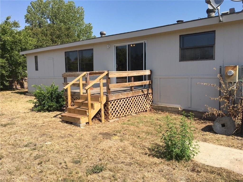 Back of the home with a wooden deck at 365 Darrell Rd, Roanoke